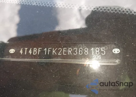 4T4BF1FK2ER368185